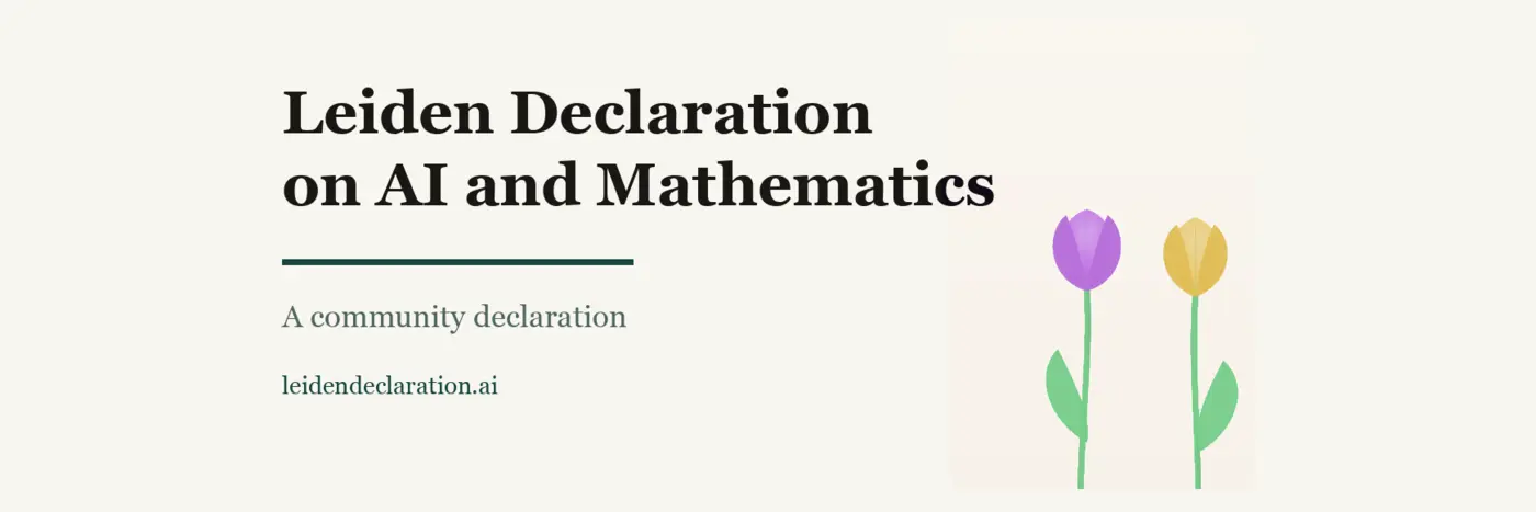leiden declaration on artificial intelligence and mathematics