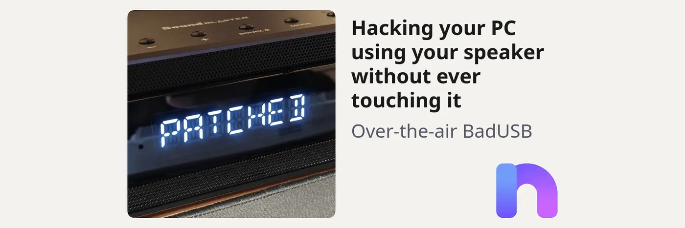 hacking your pc using your speaker without ever touching it