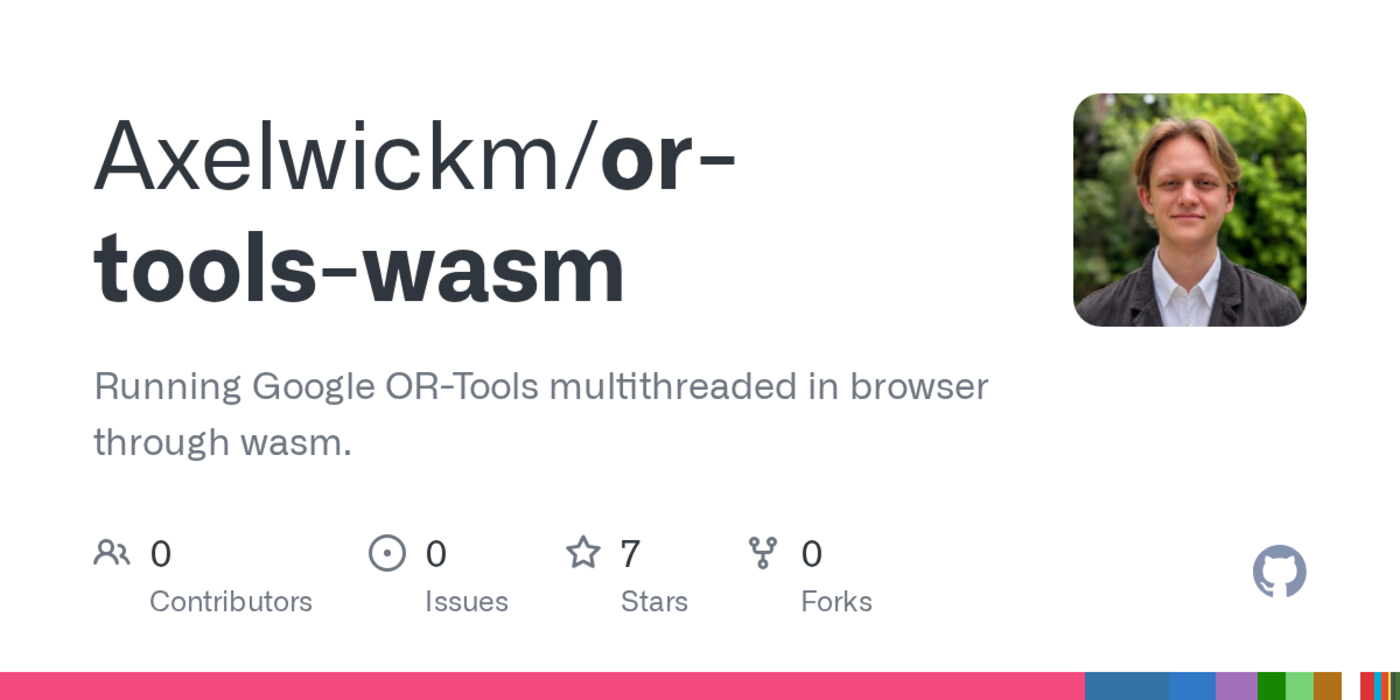 show hn solving complex optimization problems with google ortools in browser