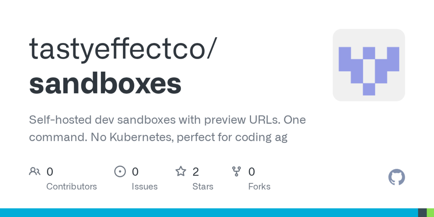 selfhosted dev sandboxes with preview urls docker go no k8s