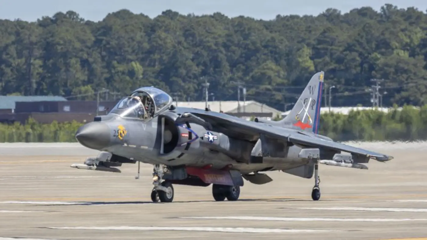 us marine corps retires the first fighter jet that didnx27t need a runway