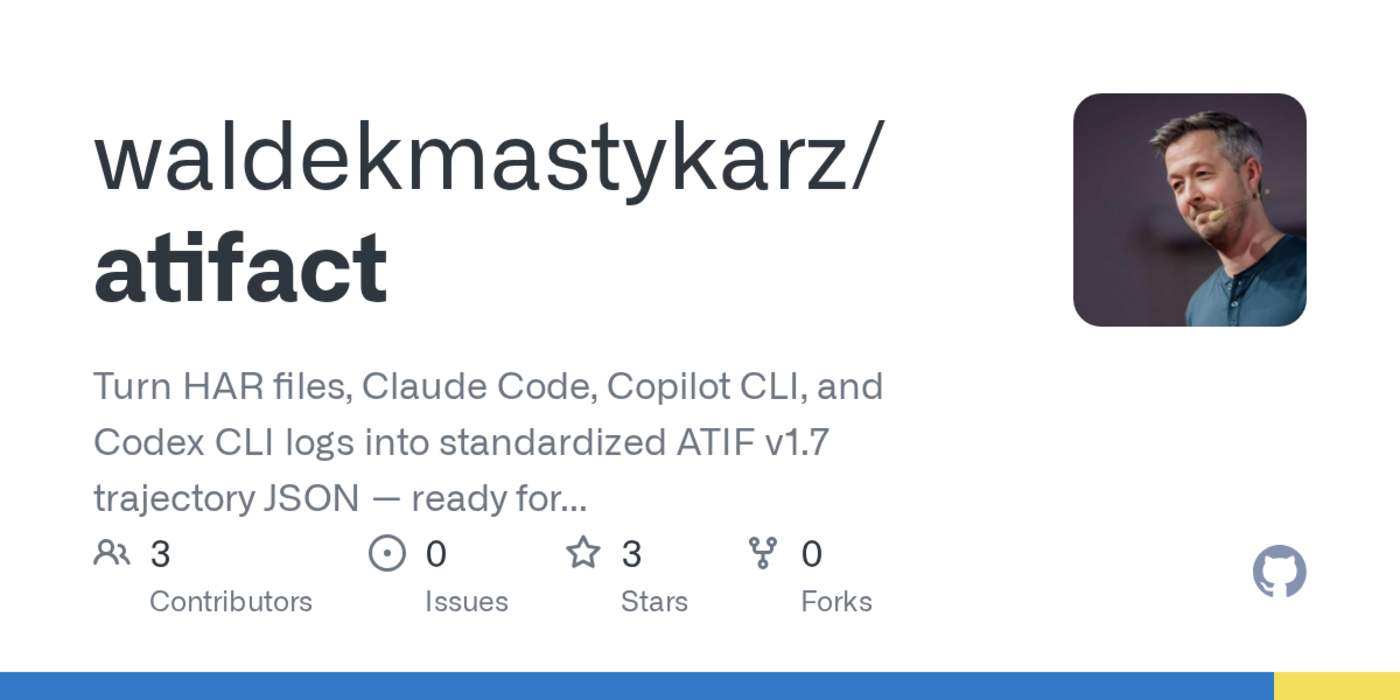 turn har files claude code copilot cli and codex cli logs into atif