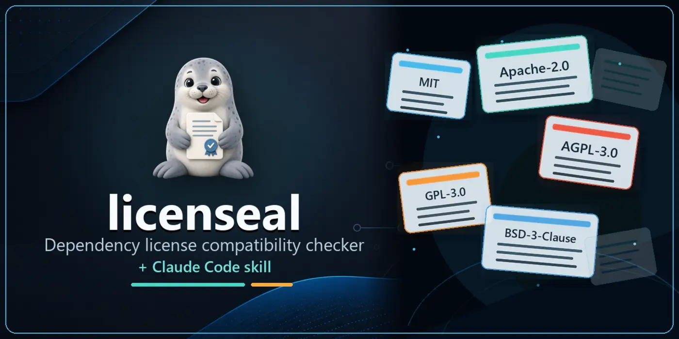 licenseal ci license compatibility checks across 10 ecosystems