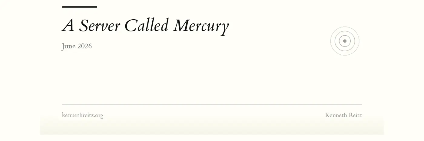 a server called mercury