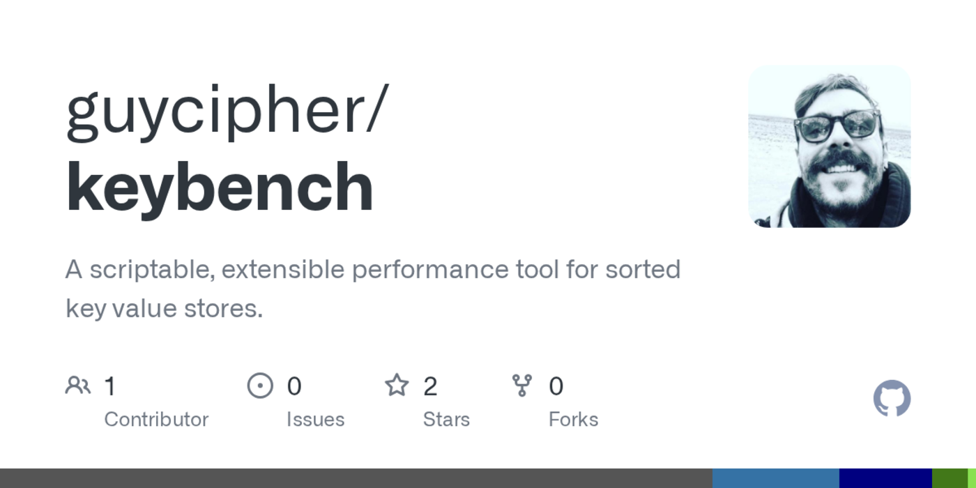 show hn keybench scriptable extensible performance tool for key value stores