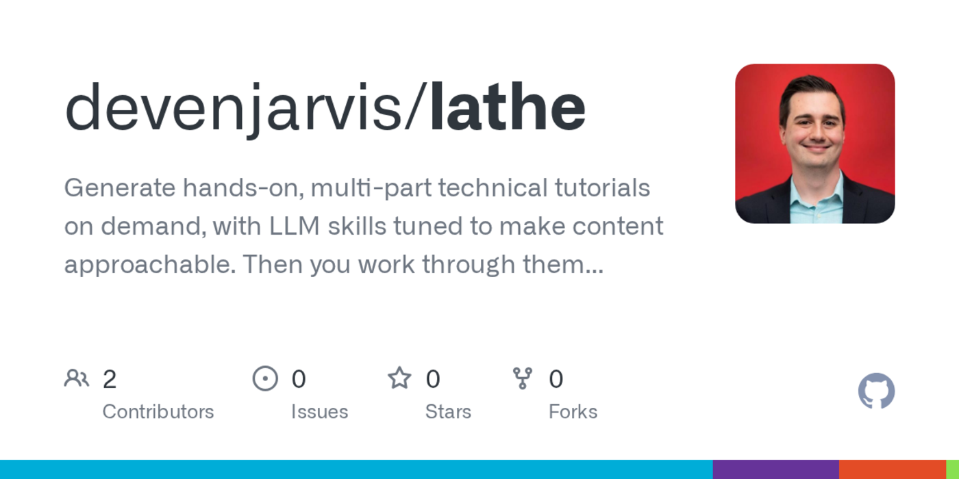 show hn lathe use llms to learn a new domain not skip past it