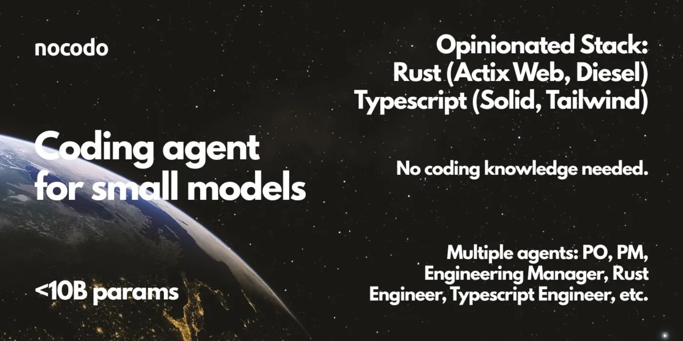 an experimental coding agent for small lt10b and tiny lt1b llms