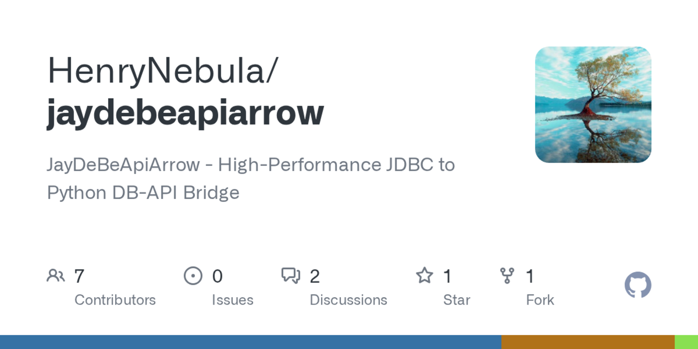 jaydebeapiarrow a highperformance jdbc bridge for python