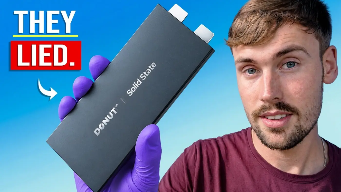 exposing the solid state donut battery itx27s over video