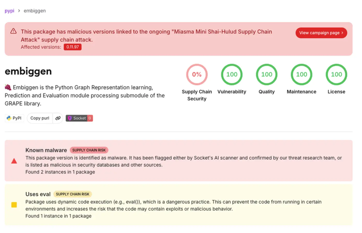malicious pypi wheels target bioinformatics and mcp developers
