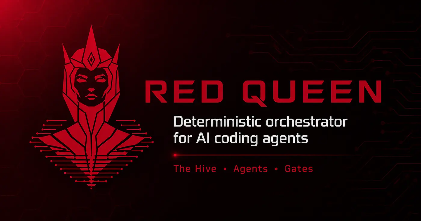 red queen deterministic orchestration for ai coding agents