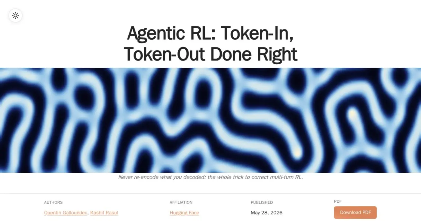 agentic rl tokenin tokenout done right
