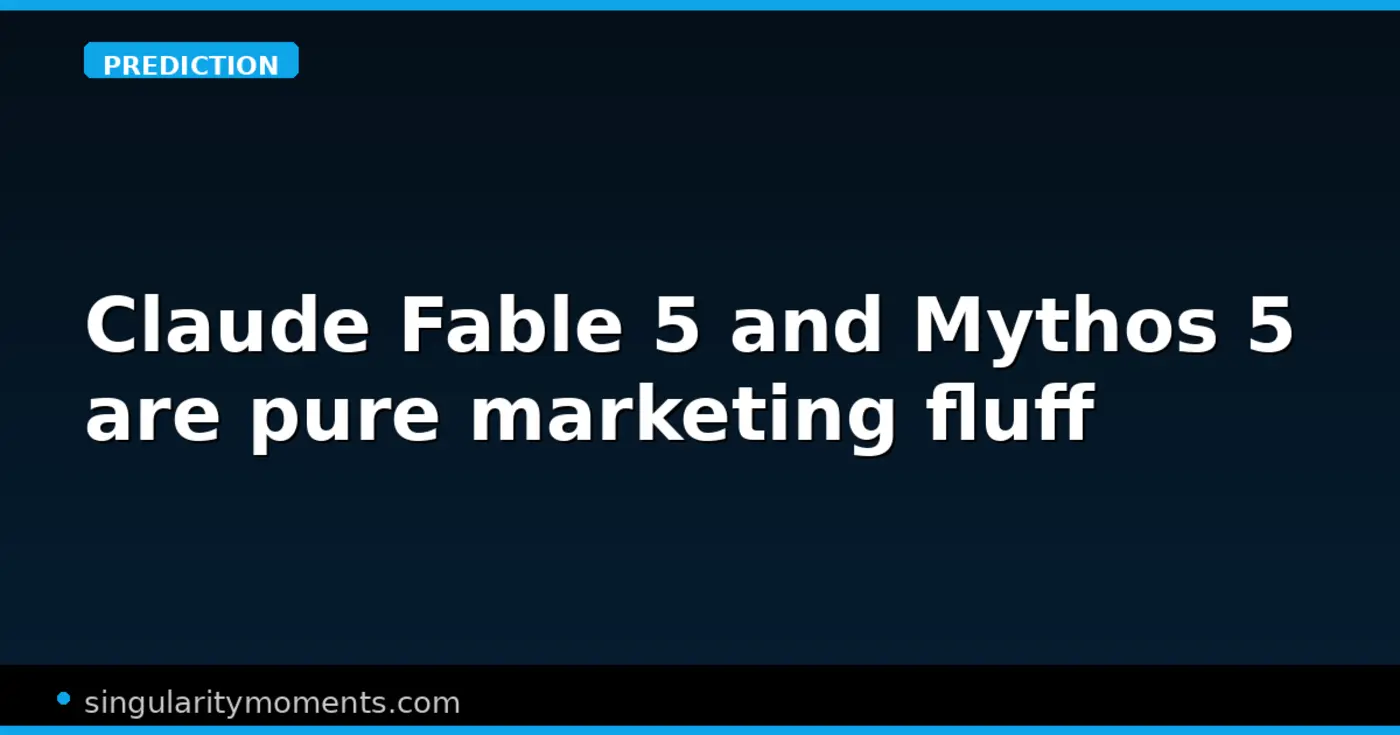 claude fable 5 and mythos are pure marketing fluff