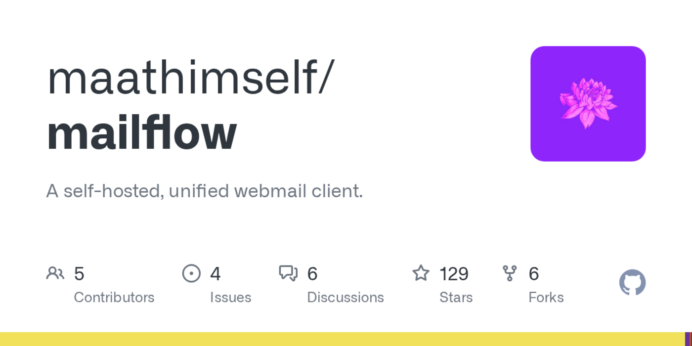 mailflow selfhosted open source webmail