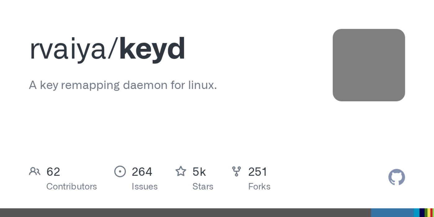 a key remapping daemon for linux