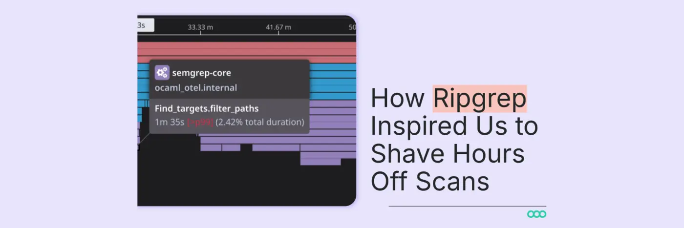 making semgrep rip how ripgrep inspired us to shave hours off some scans
