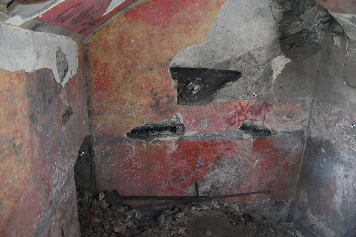 teenagers stayed overnight at their school and found hidden ancient roman ruins