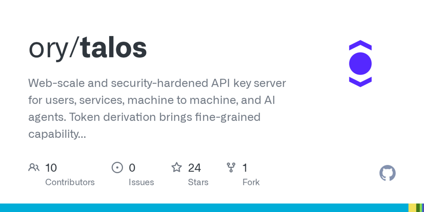 show hn opensource api key server written in go by ory