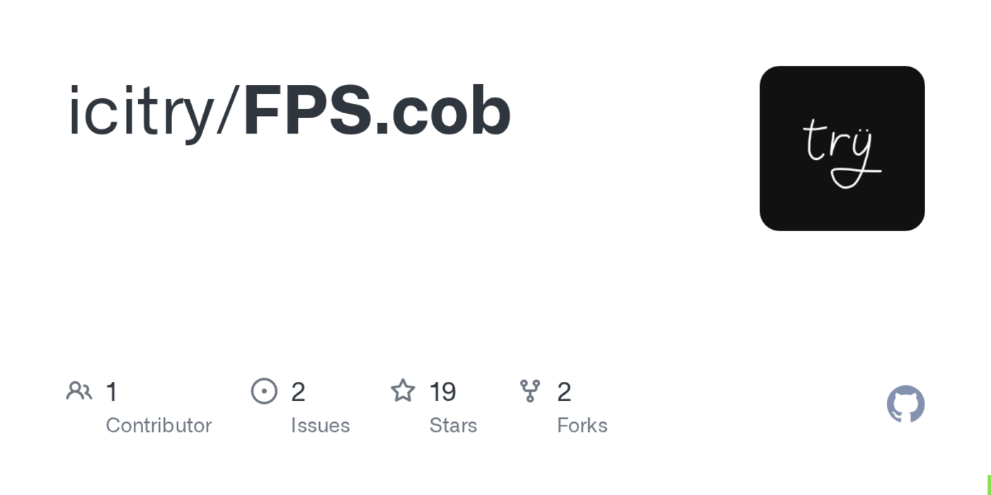 fpscob a first person shooter in cobol