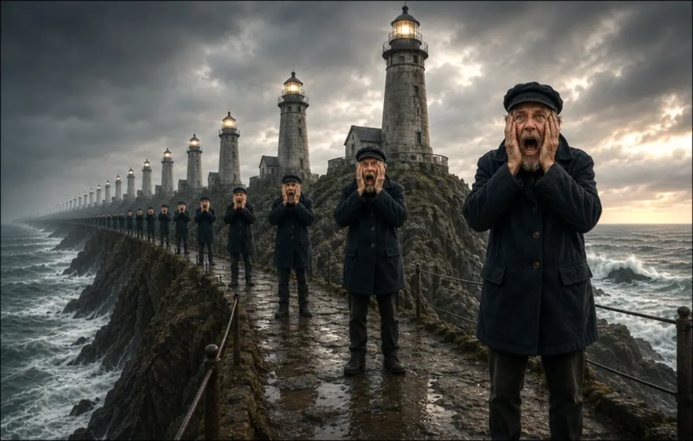 why does ai love writing about lighthouse keepers
