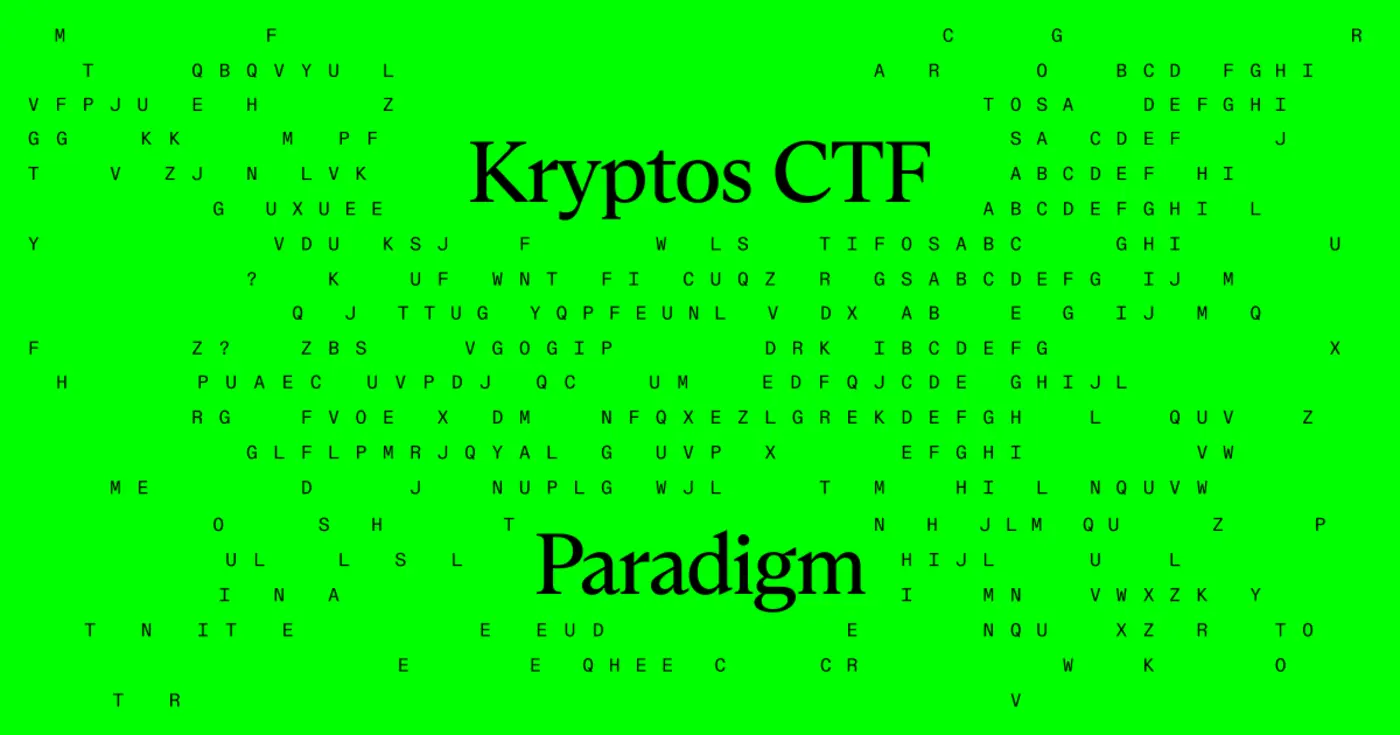 kryptos paradigm puzzles