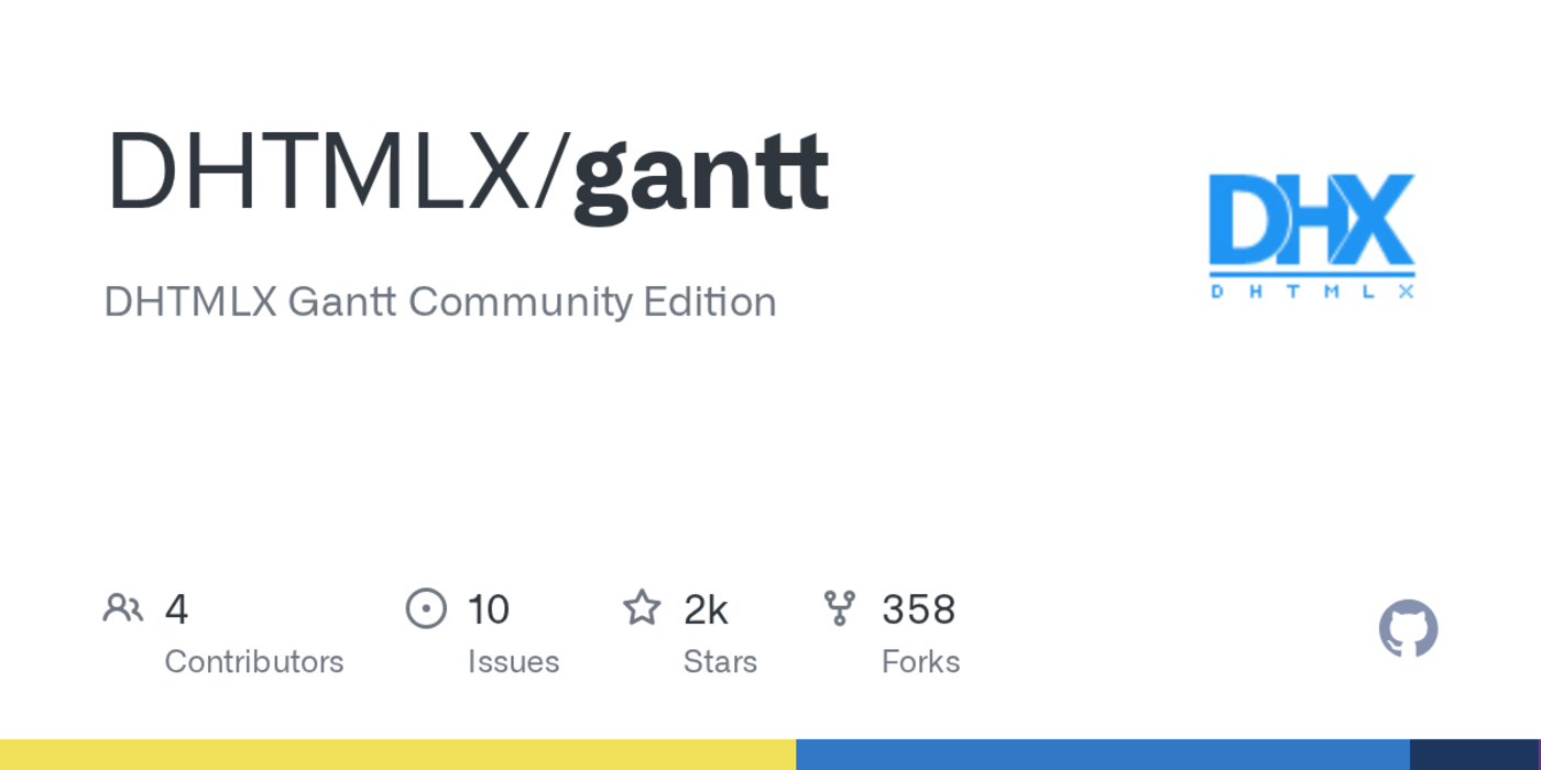 dhtmlx gantt javascript gantt chart community edition
