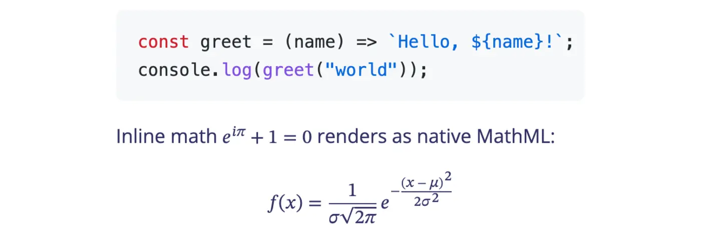 show hn llmrender a 10kb markdownlatex renderer for react