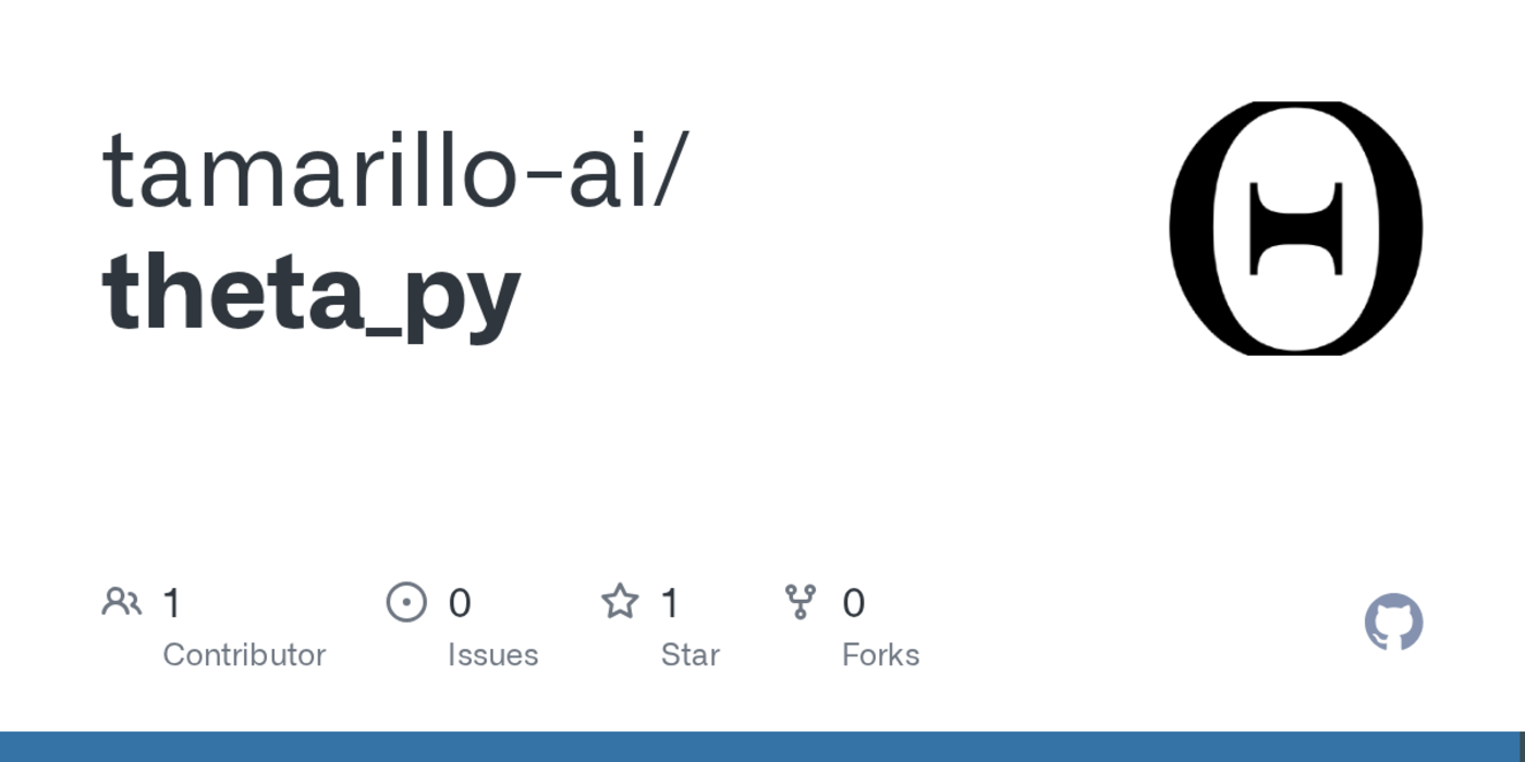 show hn thetapy bindings to the theta cli