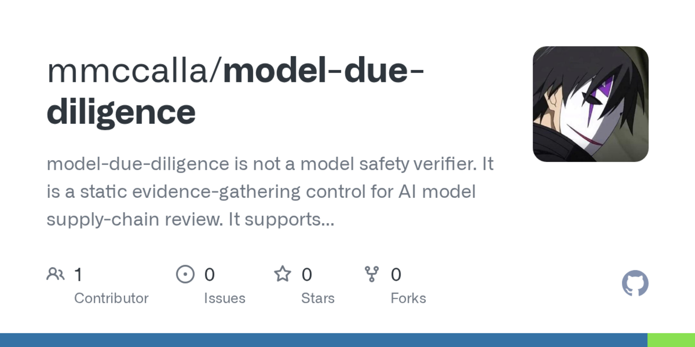 show hn model due diligence