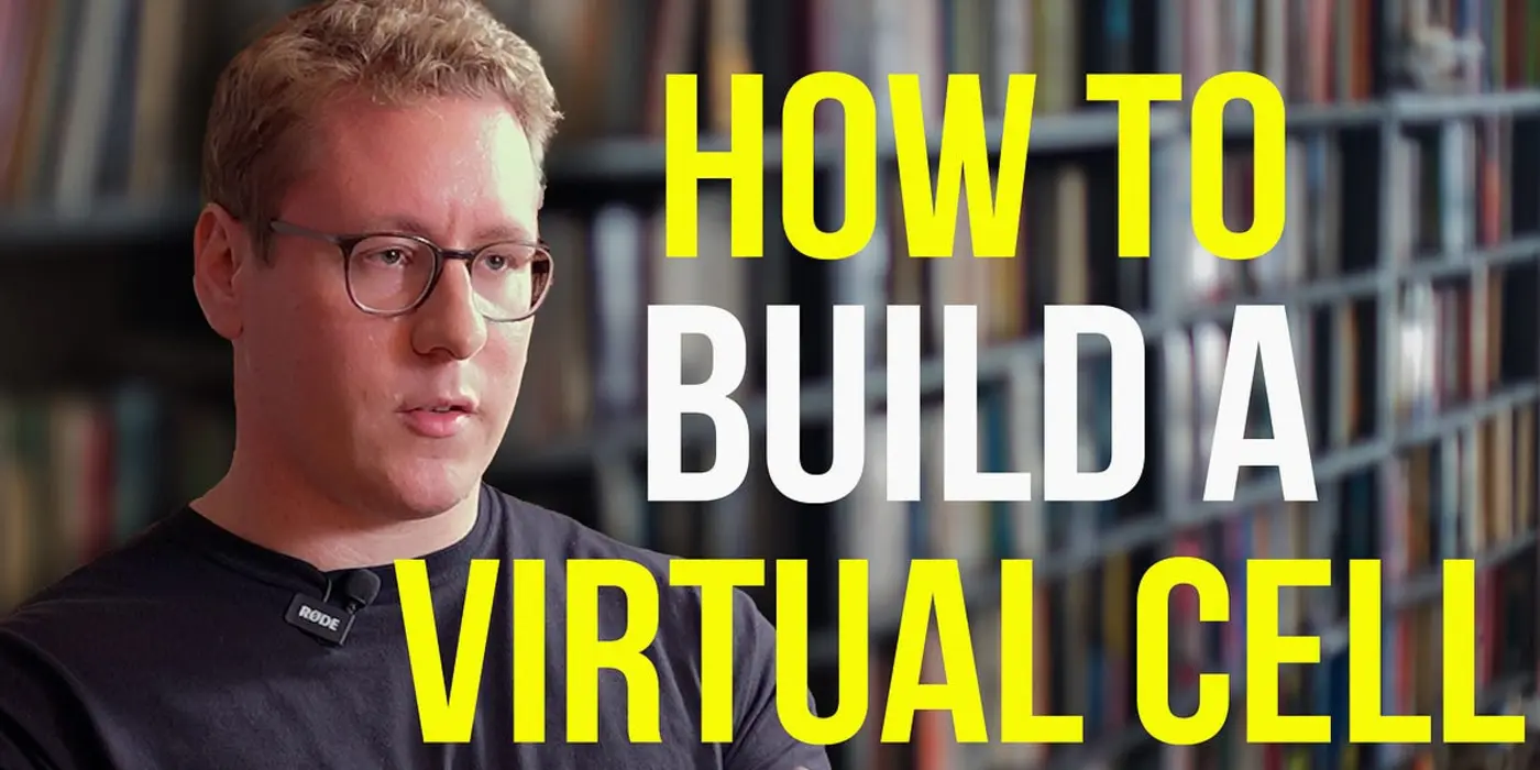 how to build a virtual cell and biology scaling laws
