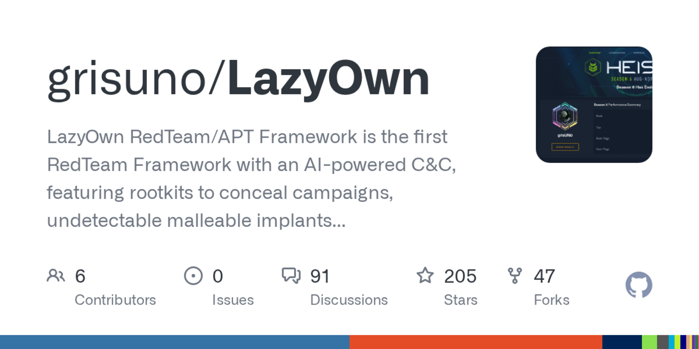 lazyown redteam framework