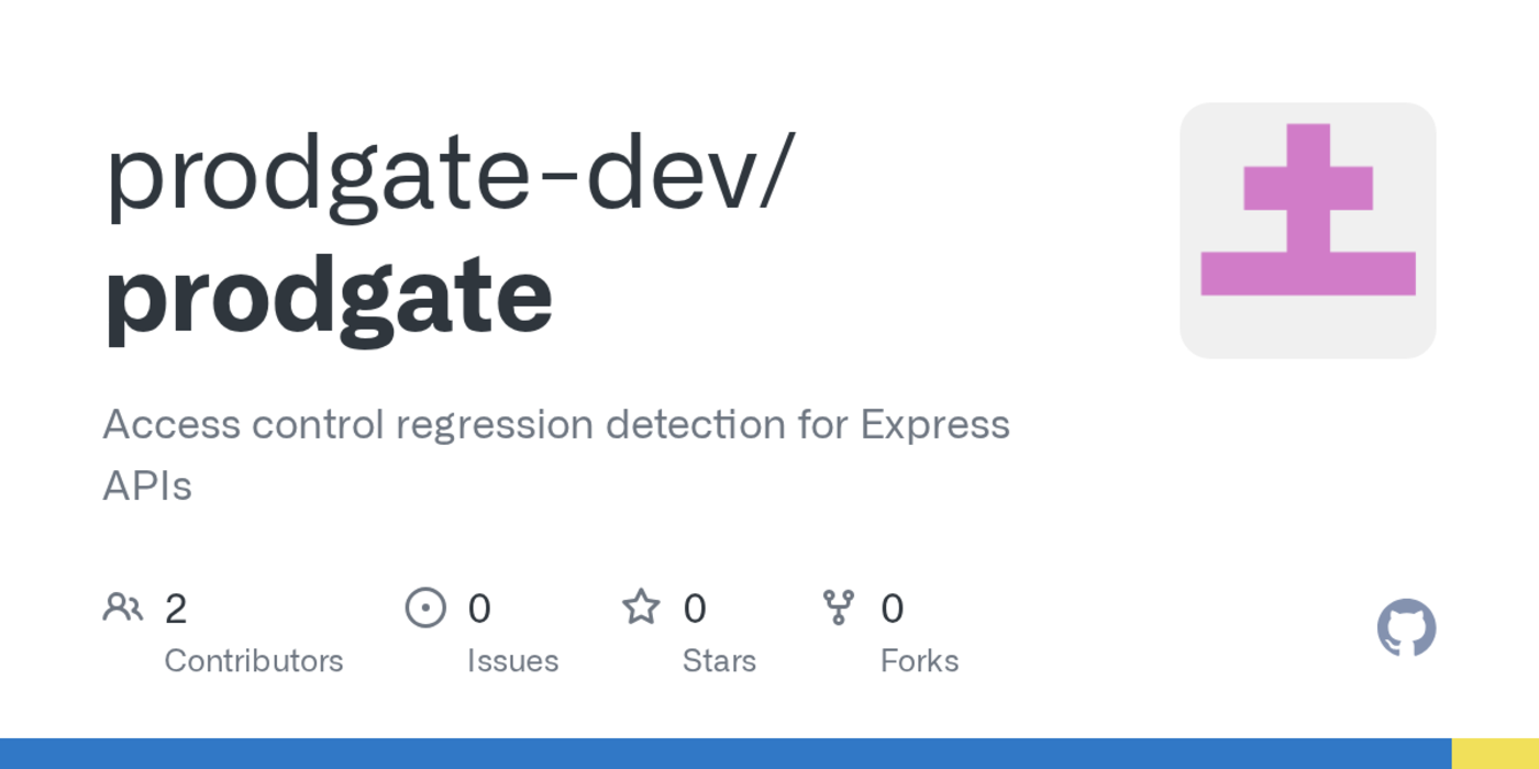 show hn prodgate a cli that catches express auth regressions in prs