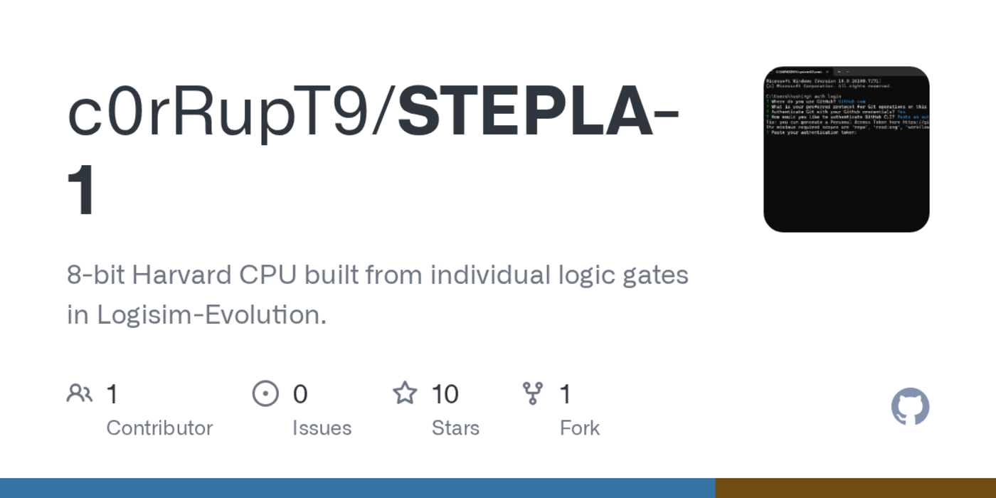 show hn we built an 8bit cpu as 2nd year ee students