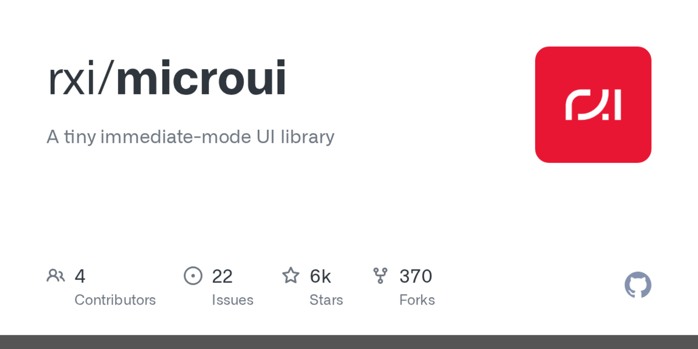 microui a tiny portable immediatemode ui library written in ansi c