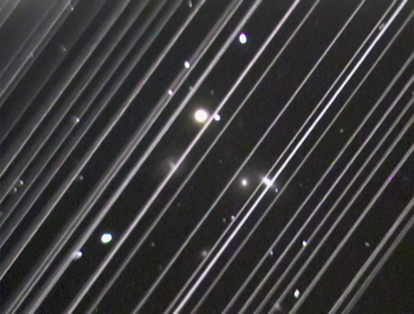 space telescopes drown in satellite light pollution