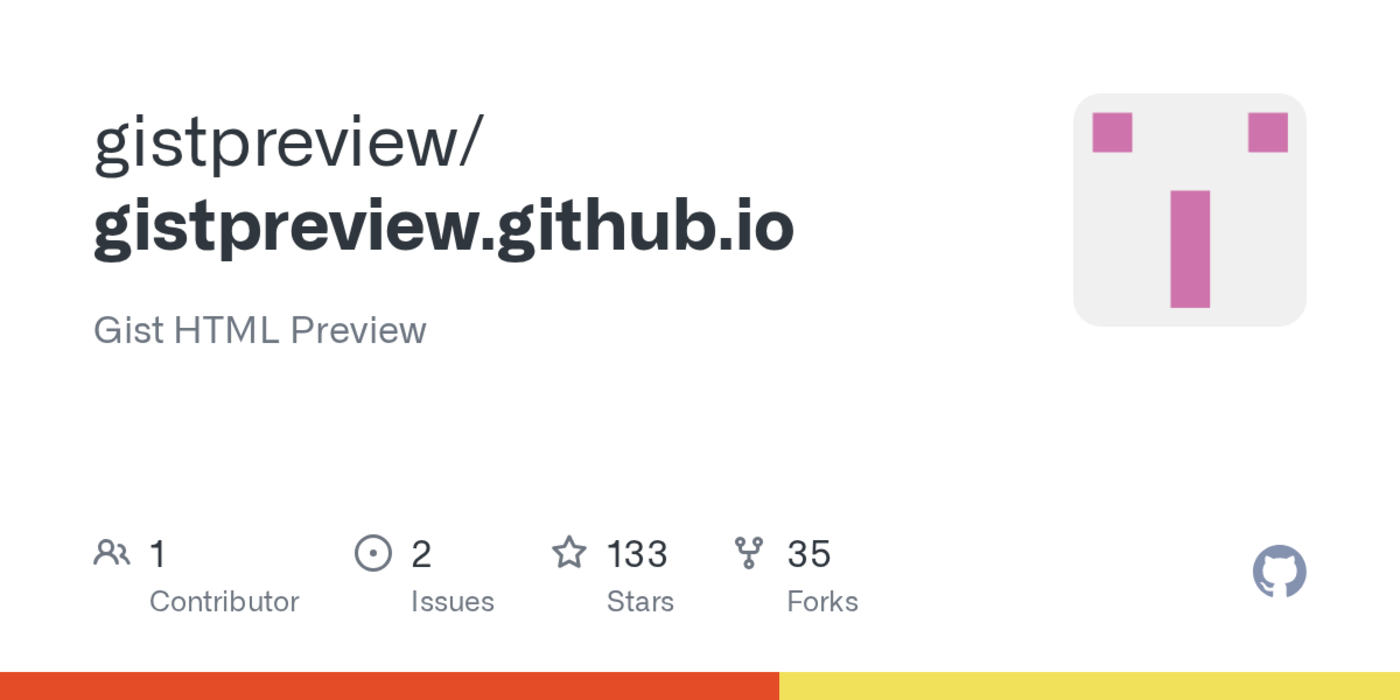 gistpreviewgithubio gist html preview