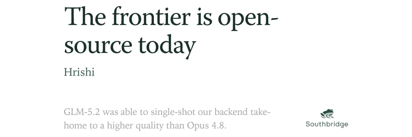 the frontier is opensource today