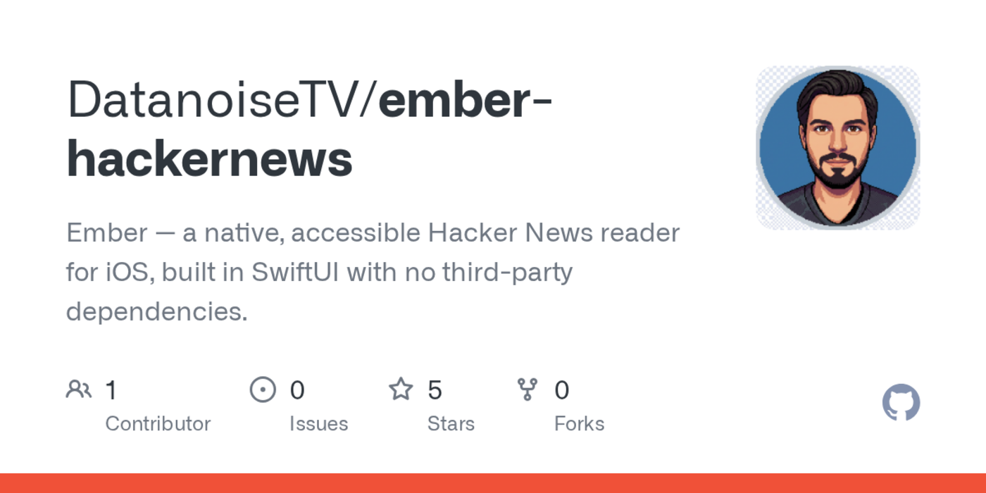 ember a native ios hacker news reader i built around accessibility
