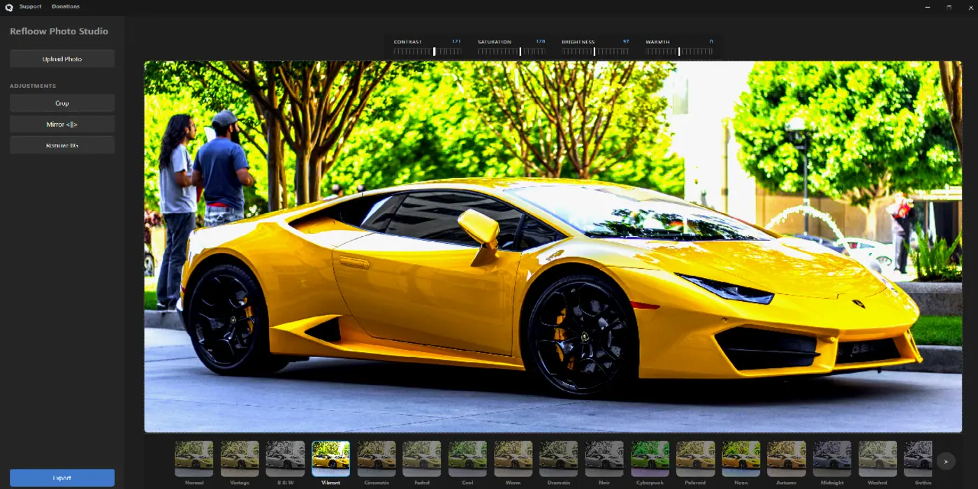 refloow photo studio a local offline photo editor with ondevice ai