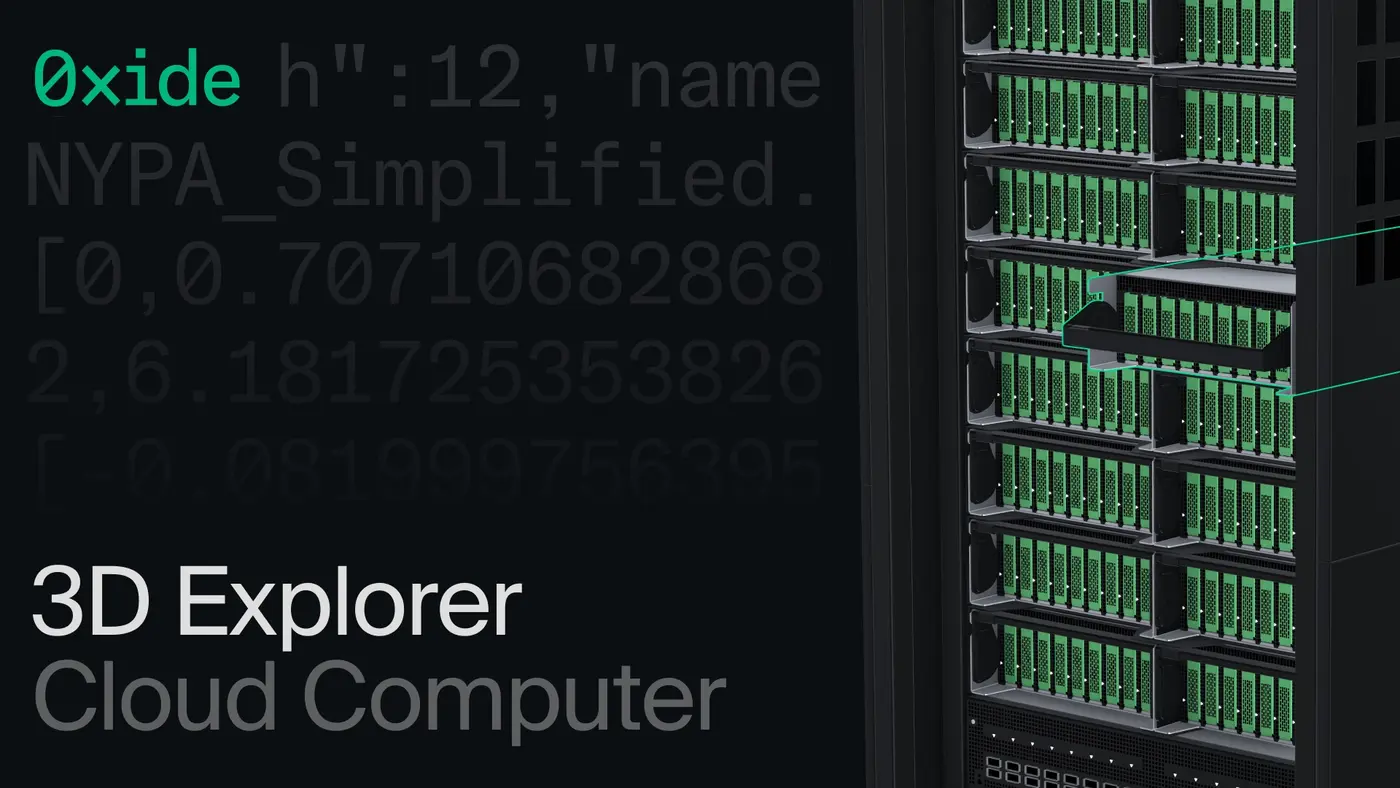 oxide computer 3d rack guided tour