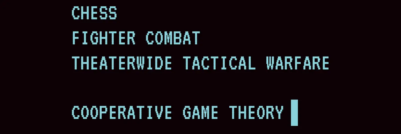 shall we play a coordination game