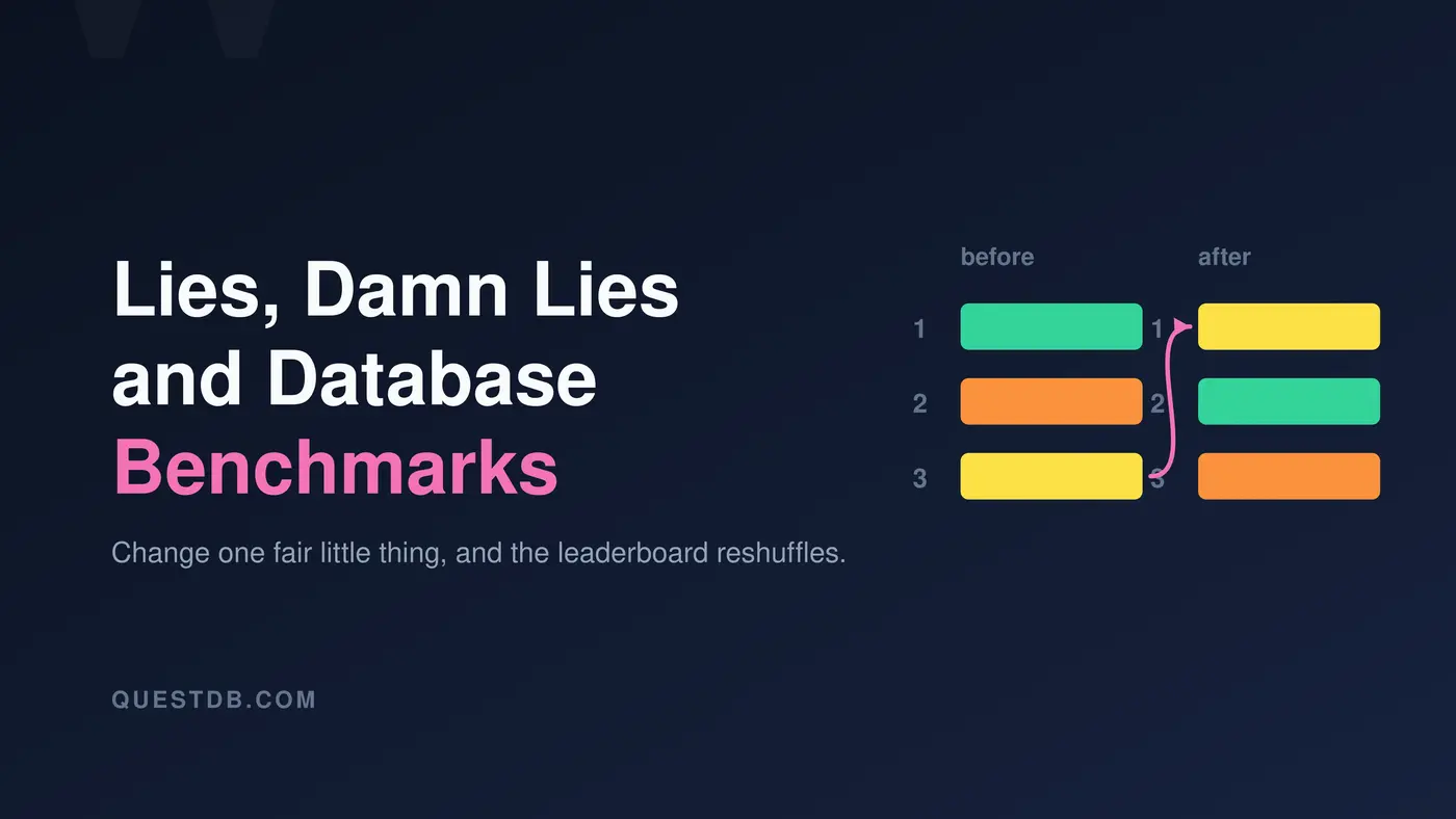 lies damn lies and database benchmarks