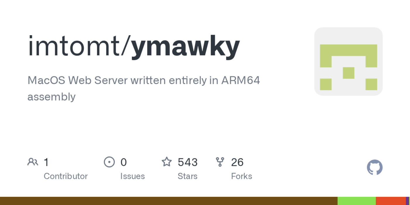 show hn a pure arm64 assembly web server now on linux with cgi for no reason