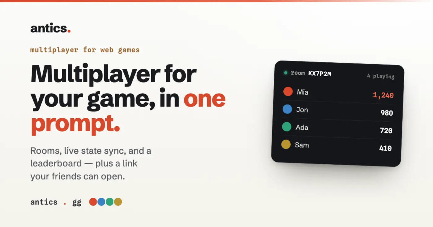 show hn make your app collaborative or multiplayer with one prompt