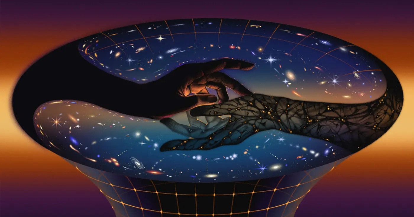 a dark dimension could link two of the universex27s great unknowns