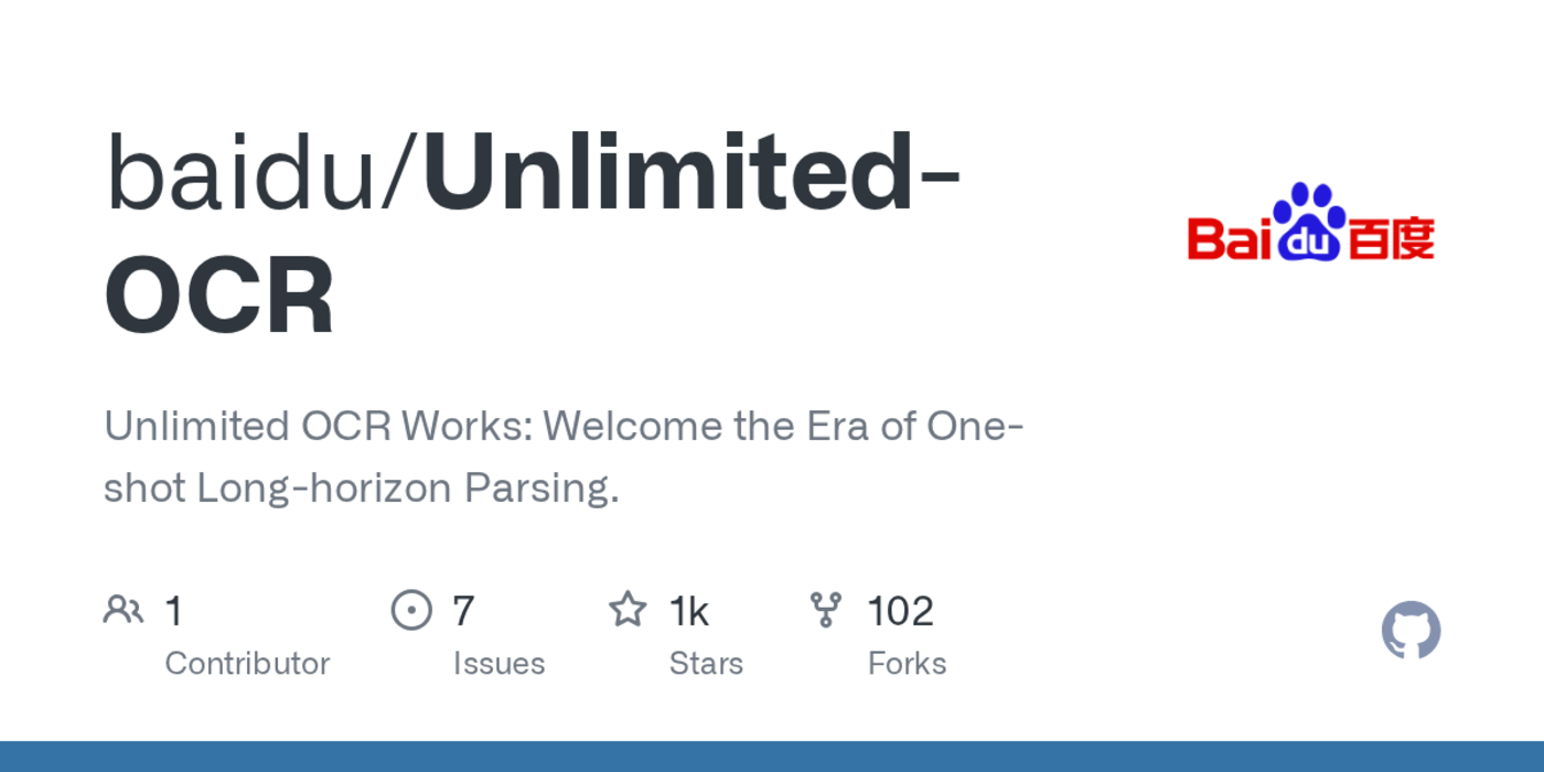 unlimited ocr oneshot longhorizon parsing