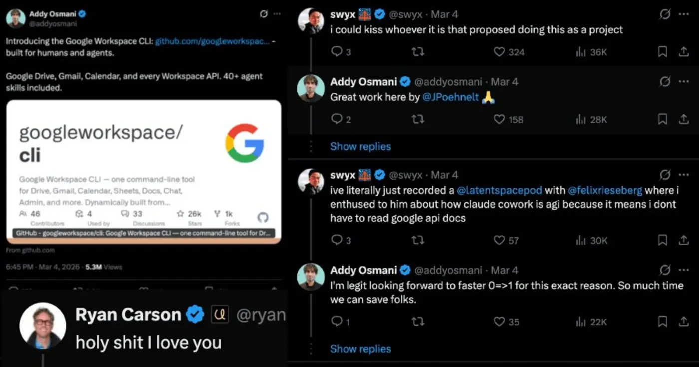 fired by google for creating the google workspace cli