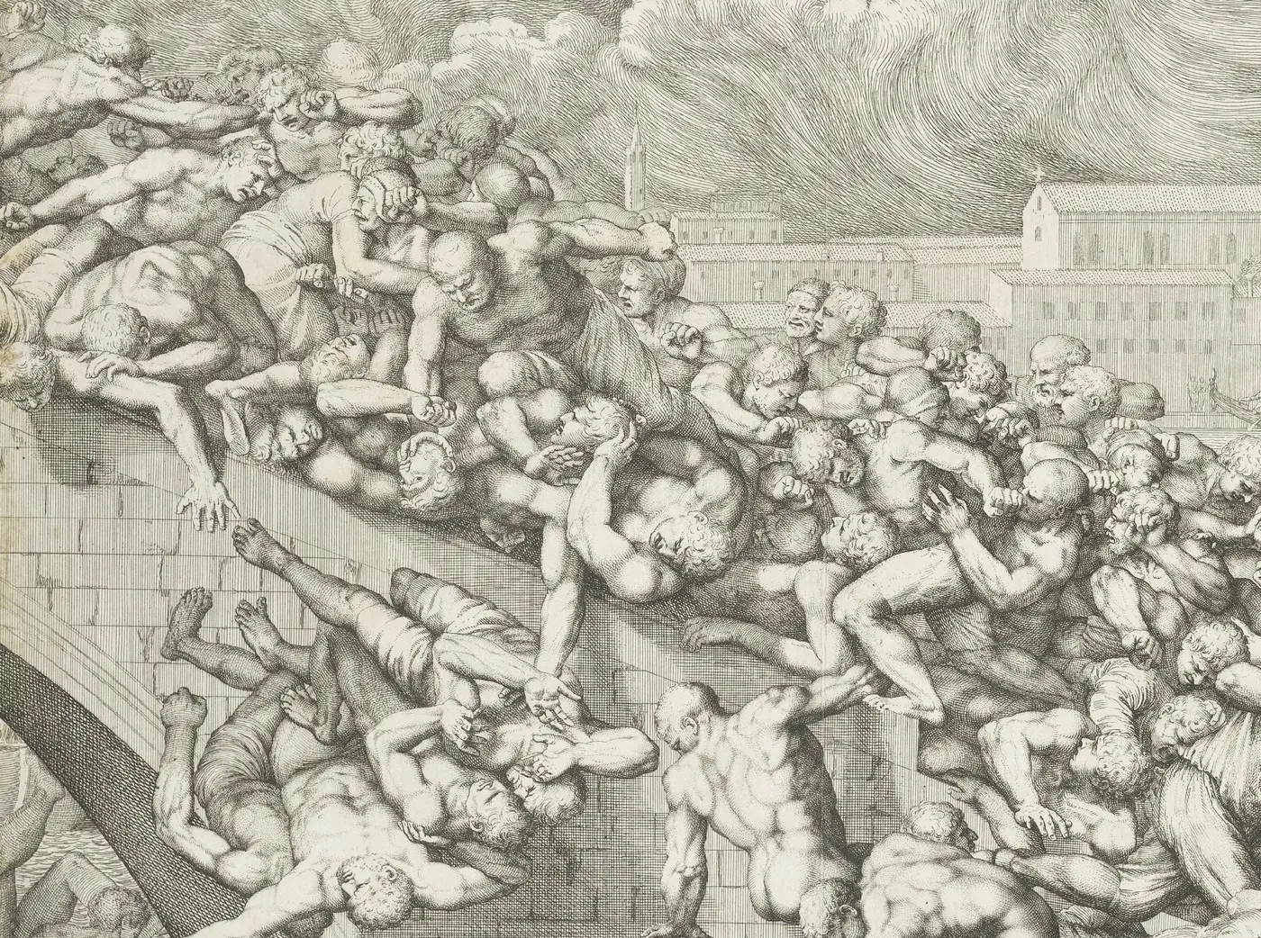 venetian bridge brawls in 17th and 18th century art