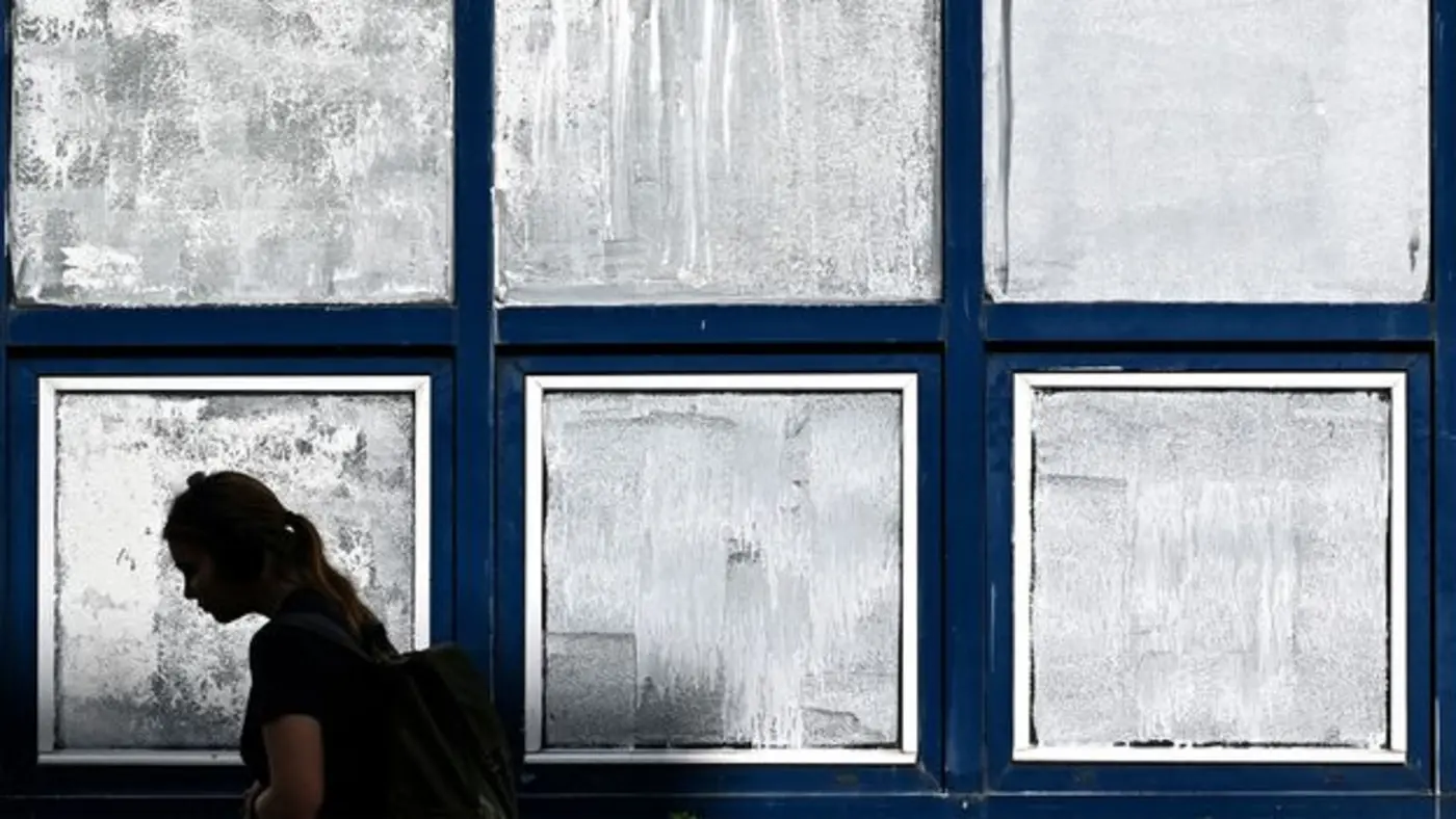 the french are painting their windows with chalk to beat the heat