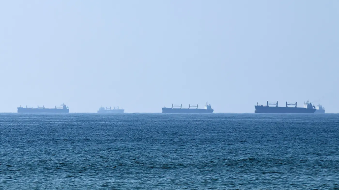 ships keep moving through hormuz despite strike